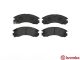 BREMBO - Remblokkenset, schijfrem - P 54 017