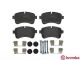 BREMBO - Remblokkenset, schijfrem - P A6 027